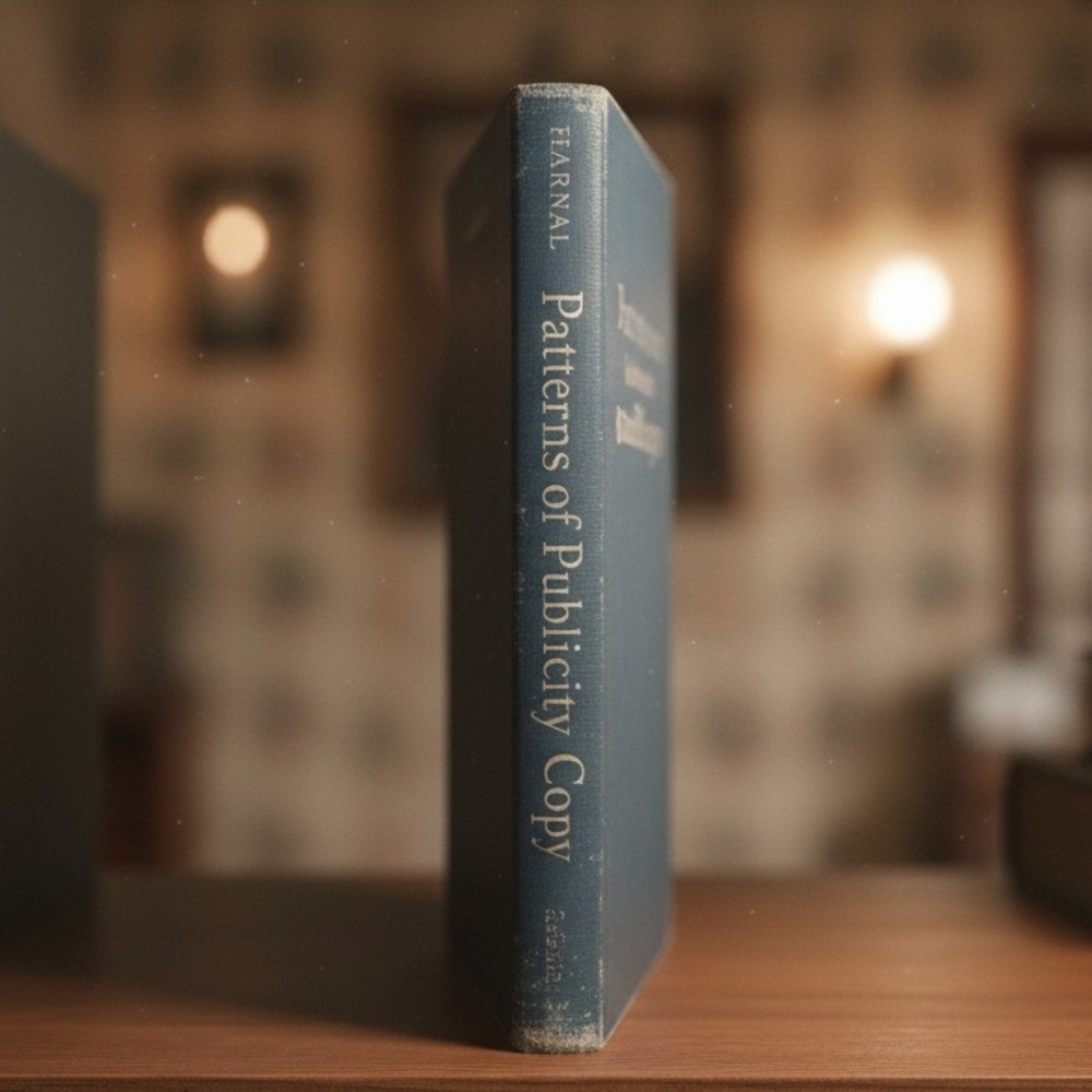 Patterns of Publicity Copy Stewart Harral 1950 First Edition Hardcover Book